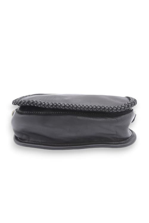 Bolsa Nova Naples Saddle Bag In Black