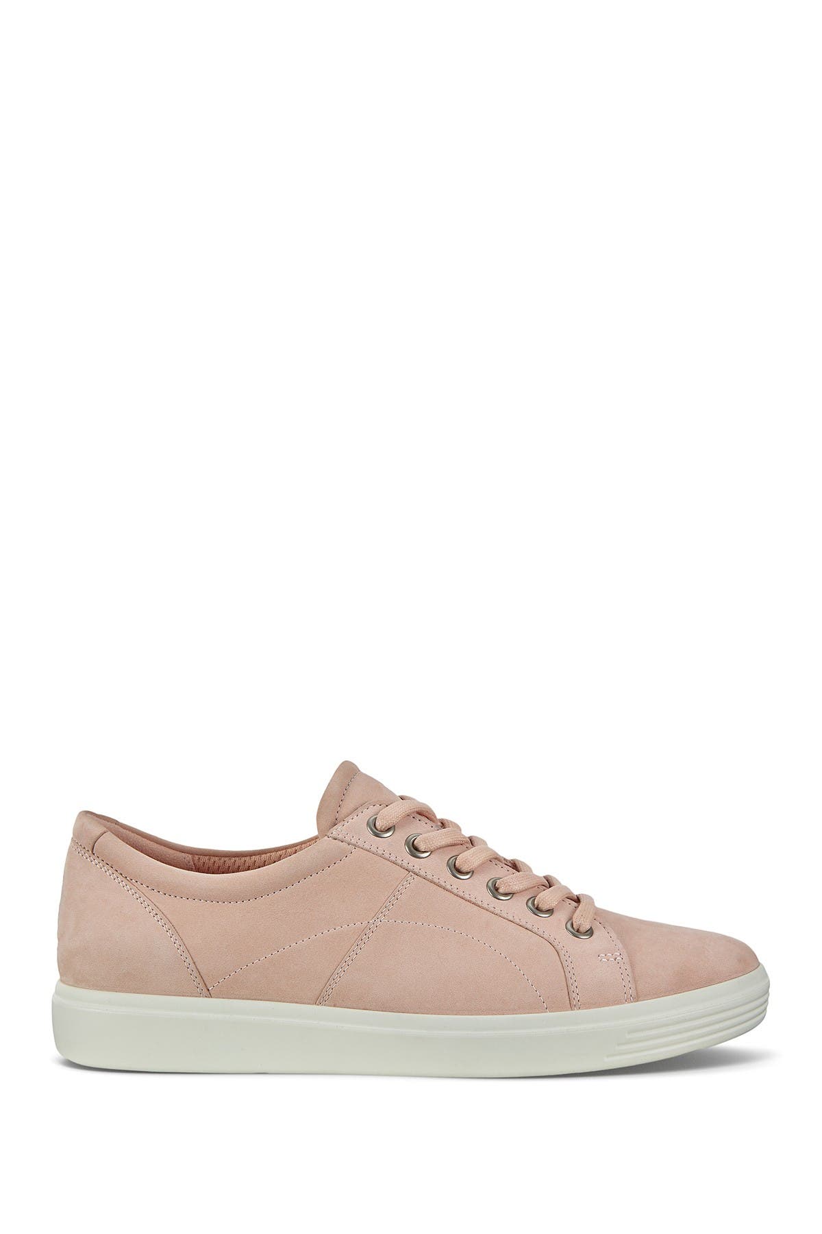 Ecco Soft Sneaker In Rose Dust