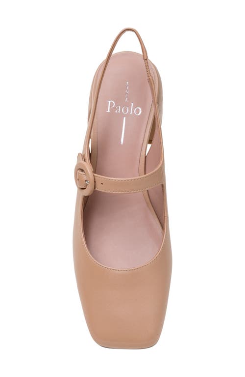 Linea Paolo Manu Slingback Mary Jane Pump In Desert
