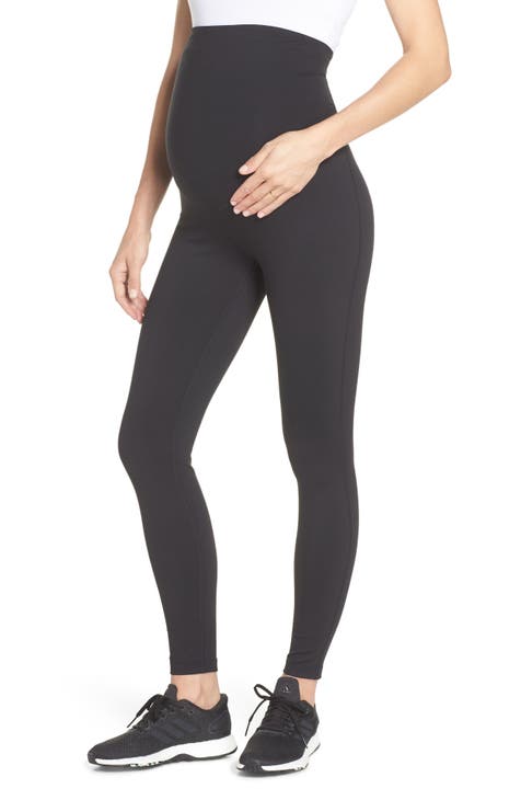 Oasis Grey Maternity Leggings by Trimester Clothing