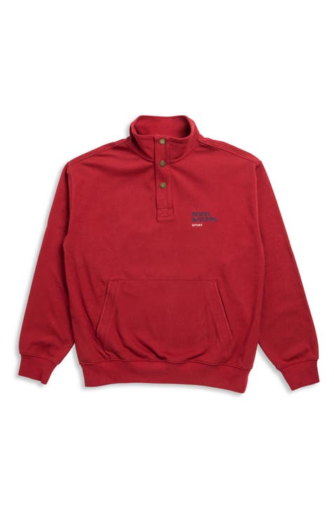 Red Quarter-Zip Sweatshirts for Men | Nordstrom