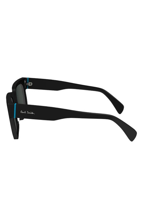 Paul Smith Men's Kenley Acetate Square Sunglasses In Black
