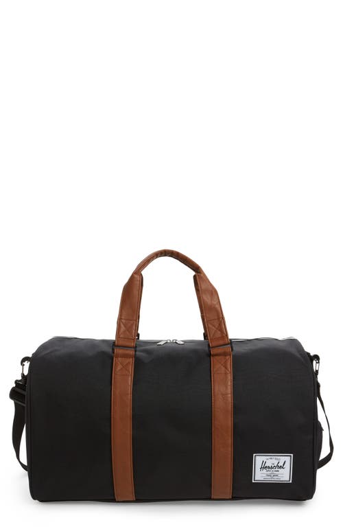 Herschel Supply Co. Duffle Bag in Black/Tan