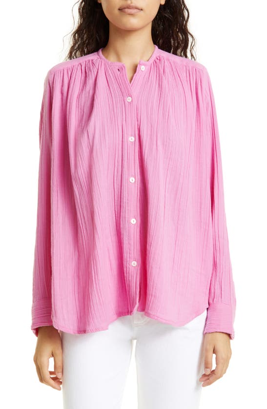 Mille Florian Blouse In Azalea