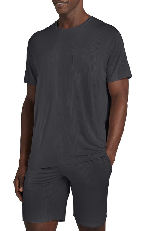 Tommy John Luxe Stripe Pajama Pocket T-Shirt at Nordstrom,