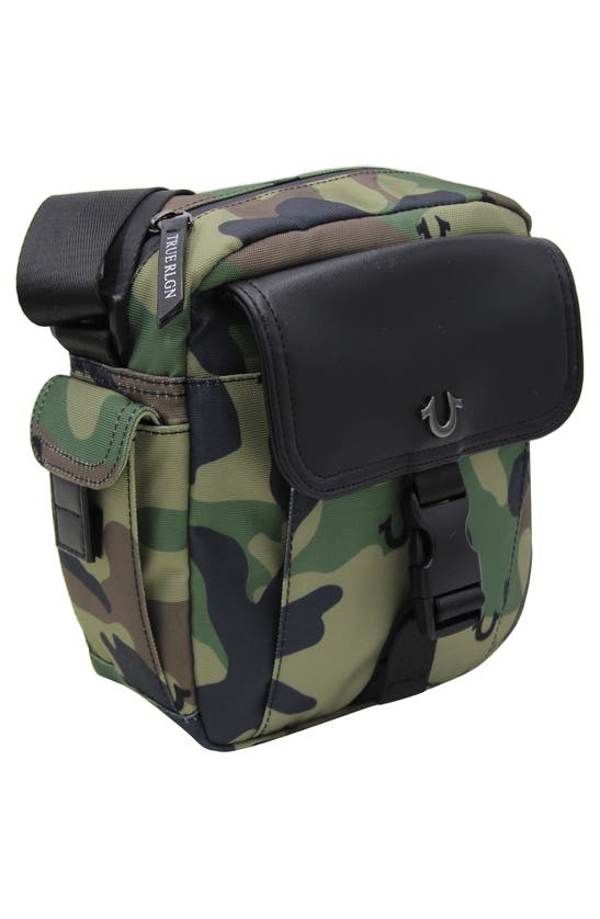 True Religion Brand Jeans Jet Crossbody Bag In Camo