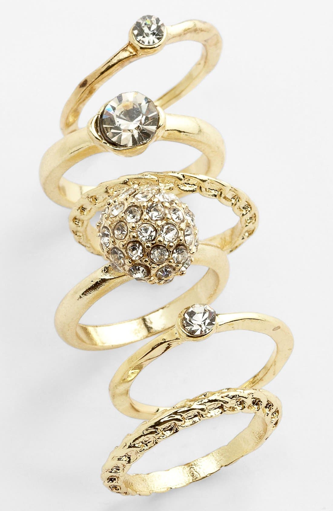 Carole Stackable Rings (Set of 6) Nordstrom