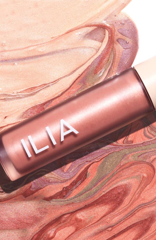Ilia Liquid Powder Eye Shadow Tint Aura 0.12 oz / 3.5 ml In Aura- Soft Pink Pearl