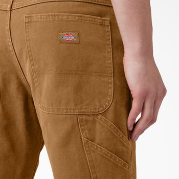 Shop Dickies Duck Canvas Carpenter Pants (sw brown) online