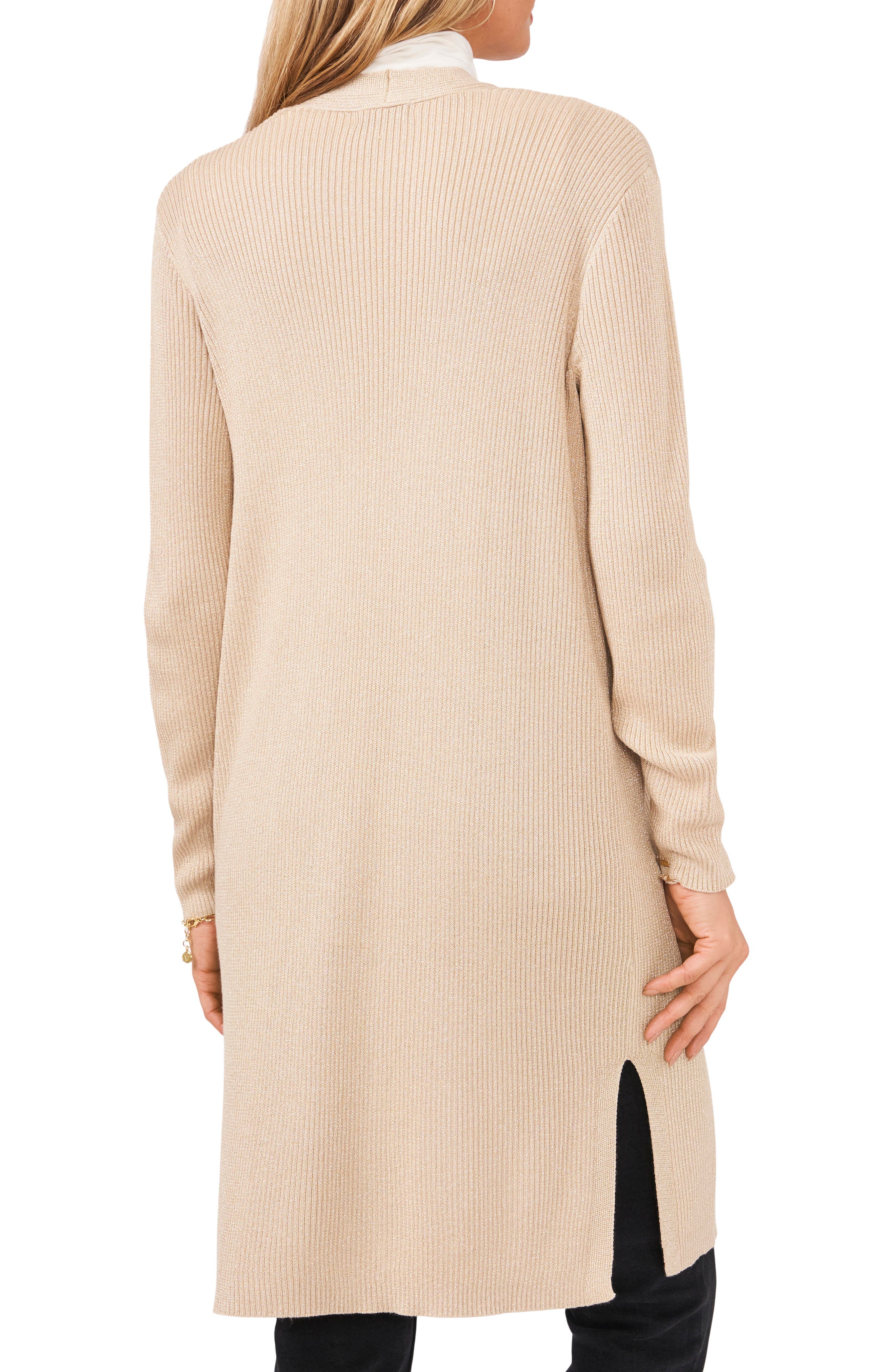 vince camuto open front cardigan