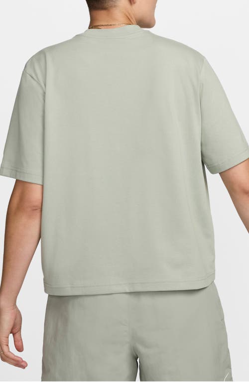 Shop Nike Dri-fit Acg Oversize Graphic T-shirt In Jade Horizon