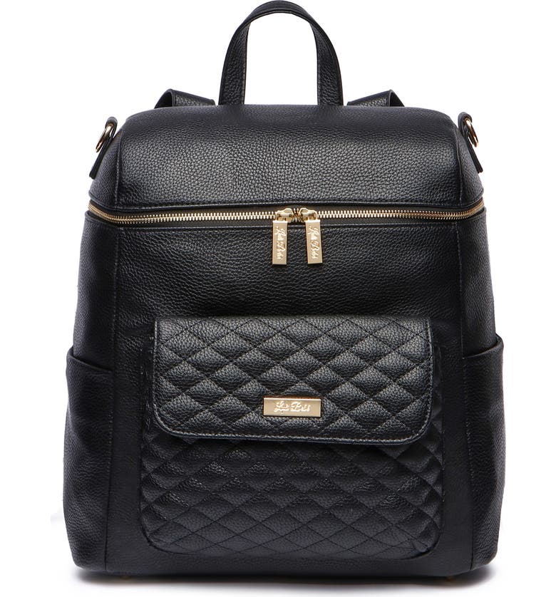 Luli Bebé Monaco Faux Leather Diaper Backpack | Nordstrom