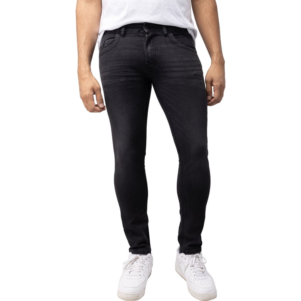 X-ray Xray Skinny Jeans In Black Wash