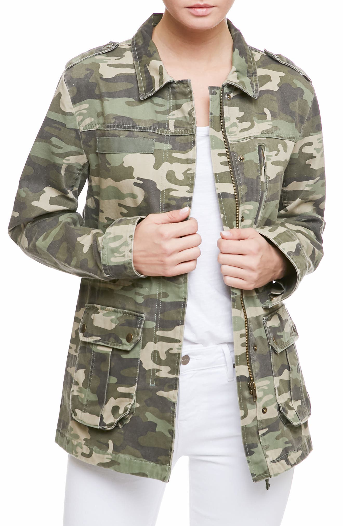 Sanctuary Camo Army Jacket Nordstrom