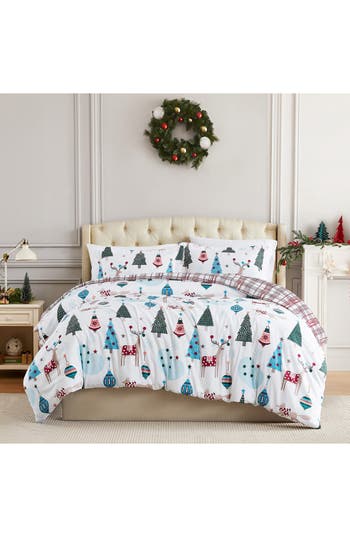 Southshore Fine Linens Winter Wonderland Oversize Holiday Duvet Set In Winter Wonderland
