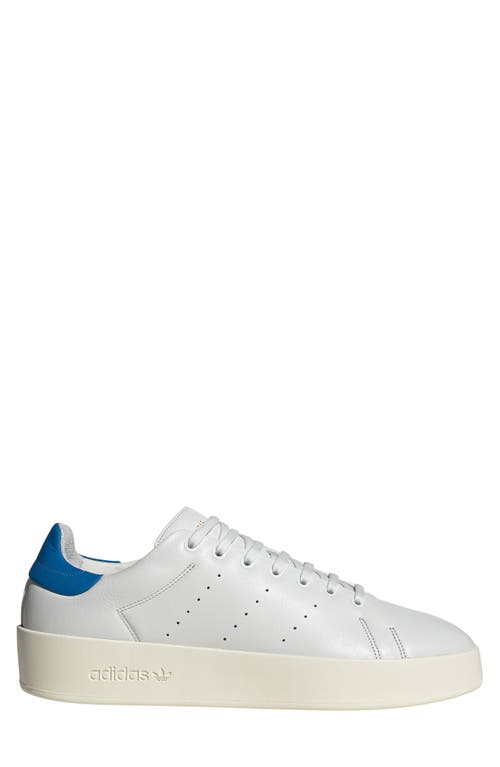 Adidas Originals Adidas Stan Smith Relasted Sneaker In White/off White/blue