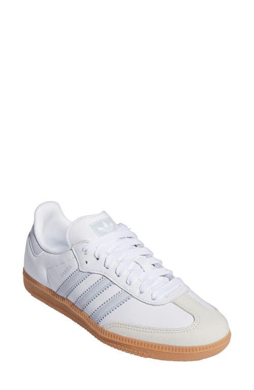 Adidas Originals Samba Og Unisex In White/halo Blue/off White