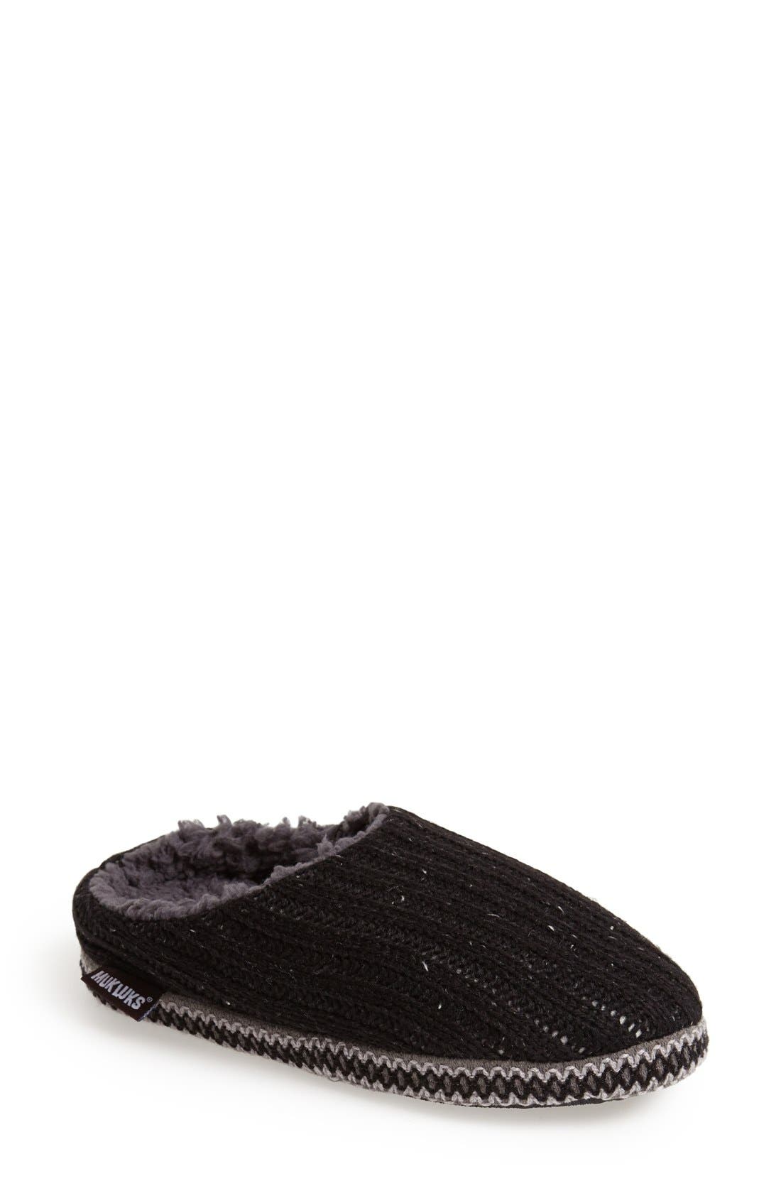 MUK LUKS 'Lucia' Knit Scuff Slipper (Women) Nordstrom