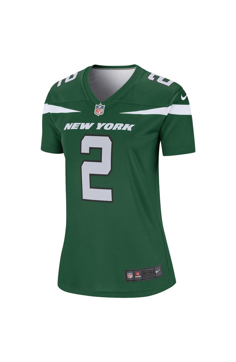 Women's Nike Zach Wilson Gotham Green New York Jets Legend Jersey