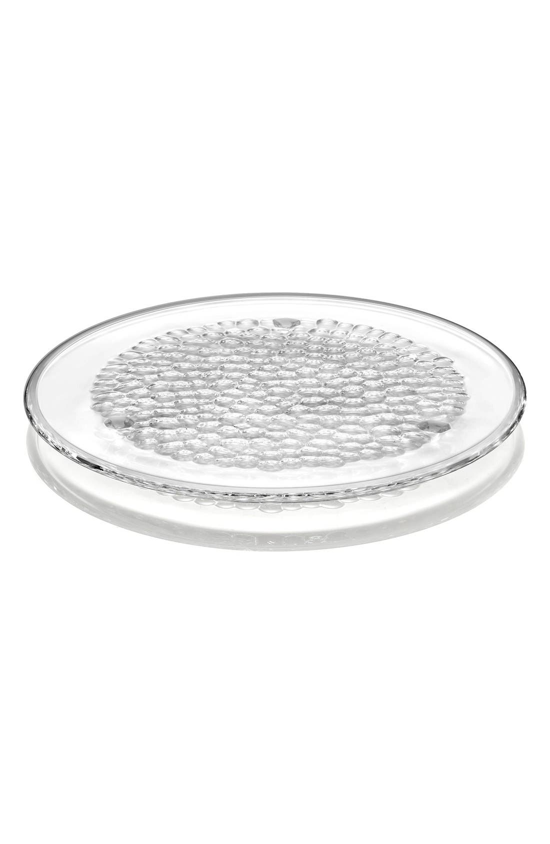 Orrefors 'Pearl' Round Lead Crystal Platter Nordstrom