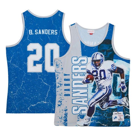 Men's Mitchell & Ness Lawrence Taylor Royal New York Giants 1989 Player  Burst Tank Top