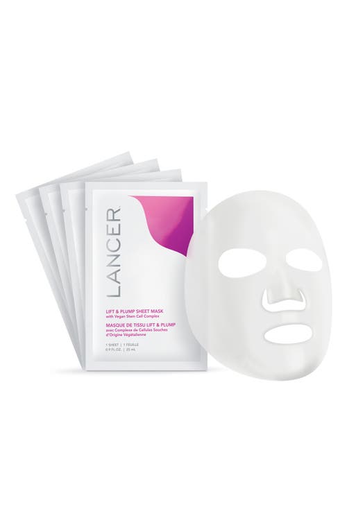 Lift & Plump Sheet Mask in 1 Box /4 Sheets