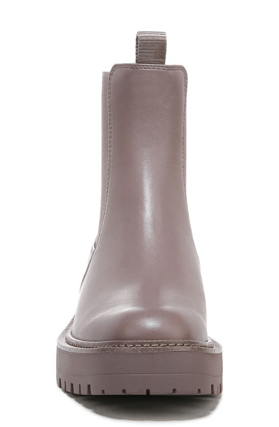 Sam Edelman Laguna Waterproof Lug Sole Chelsea Boot In Chinchilla