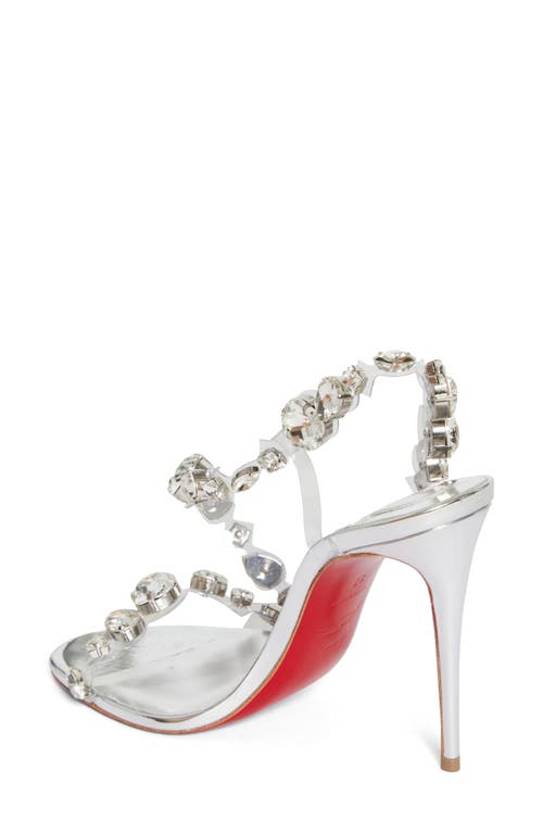 CHRISTIAN LOUBOUTIN CHRISTIAN LOUBOUTIN ROSALIE CRYSTAL EMBELLISHED SLINGBACK SANDAL