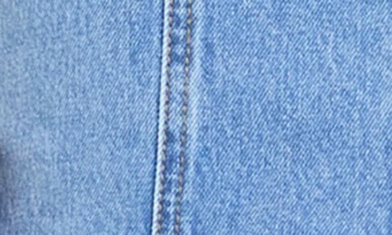 GREY LAB GREY LAB HIGH WAIST BUTTON FRONT DENIM SKORT
