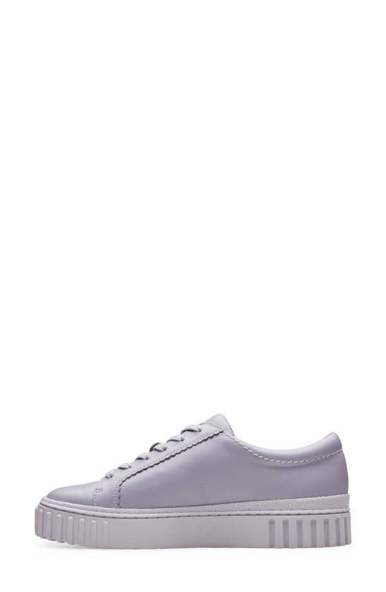 Shop Clarks (r) Mayhill Walk Sneaker In Lilac Leather