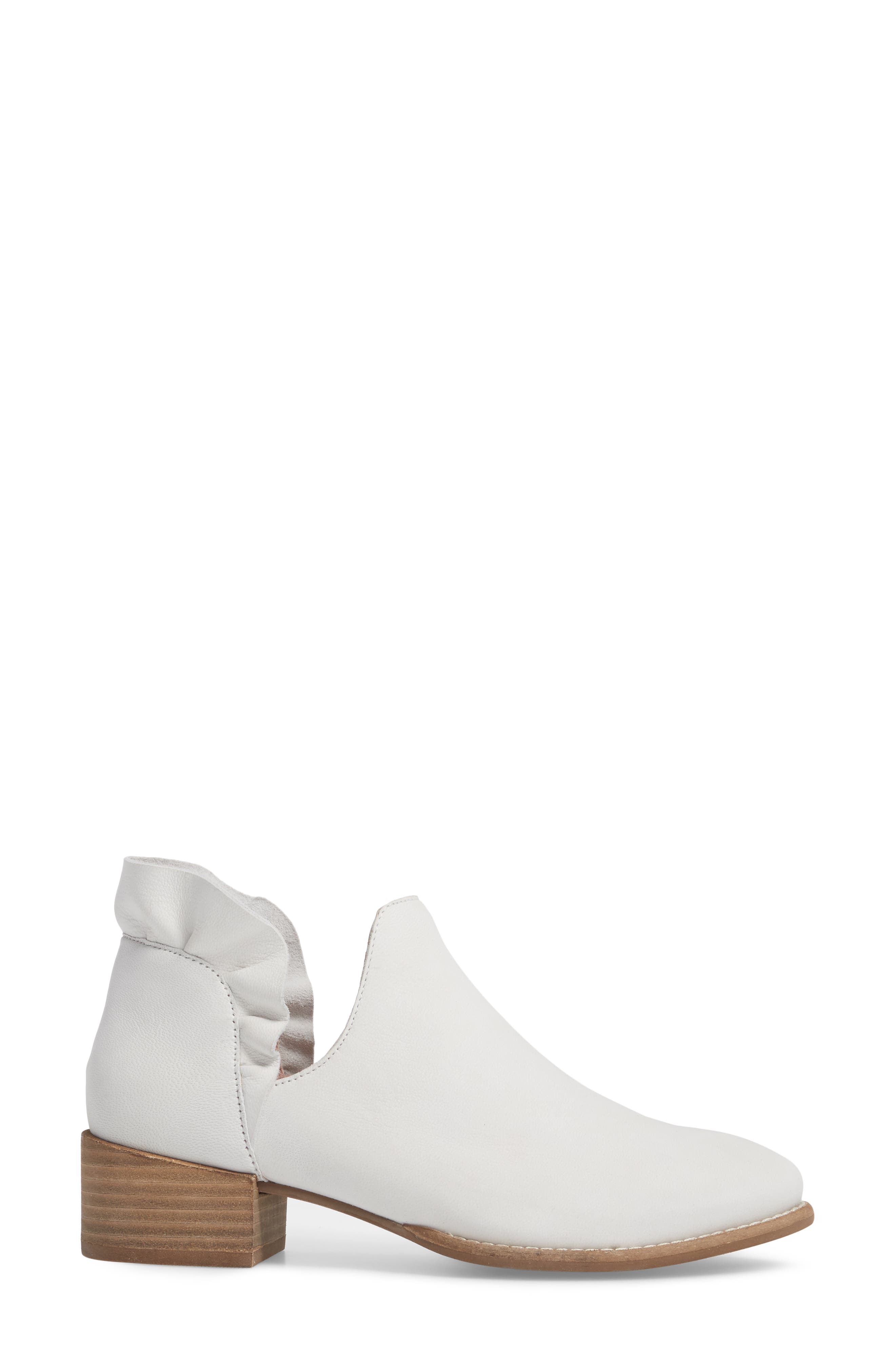 seychelles renowned ruffle bootie