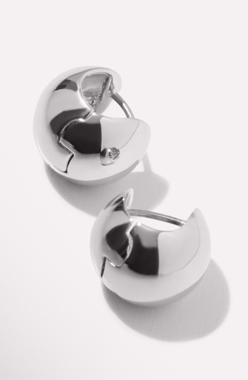 Ana Luisa Hoop Earrings In Silver