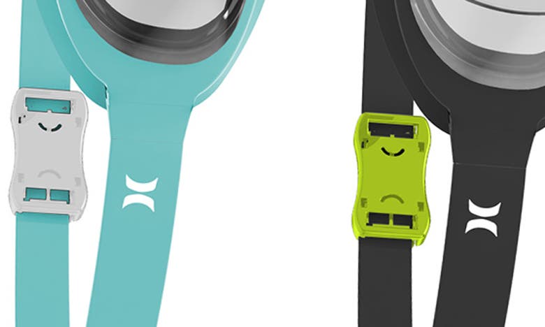 Hurley Kids' Solari Youth Swim Goggles In Acid Green