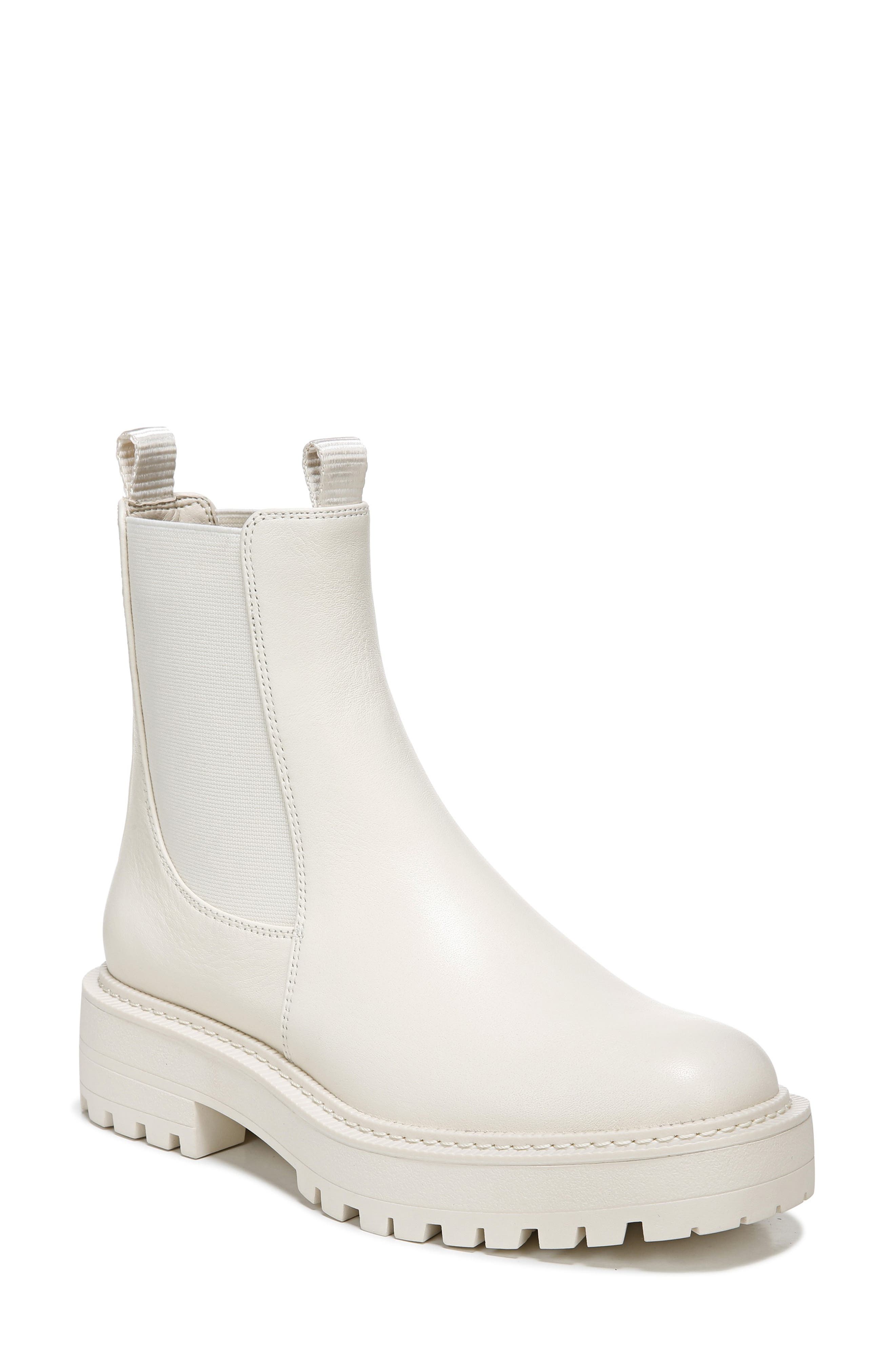 womens ivory ankle boots