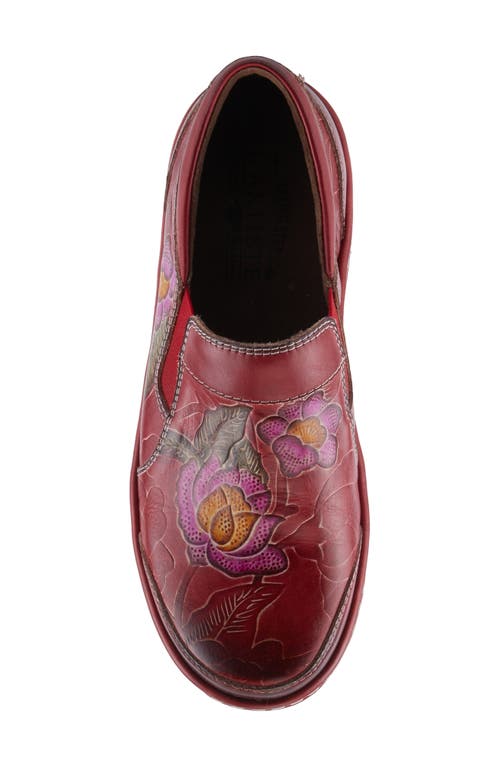 L'artiste By Spring Step Annawan Loafer In Red Multi