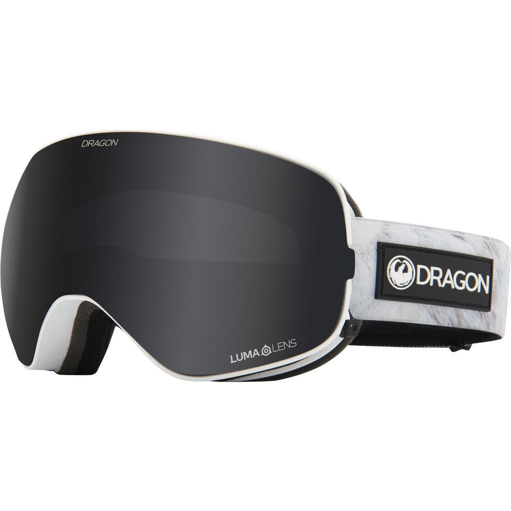 Dragon X2s 72mm Spherical Snow Goggles With Bonus Lenses In Black
