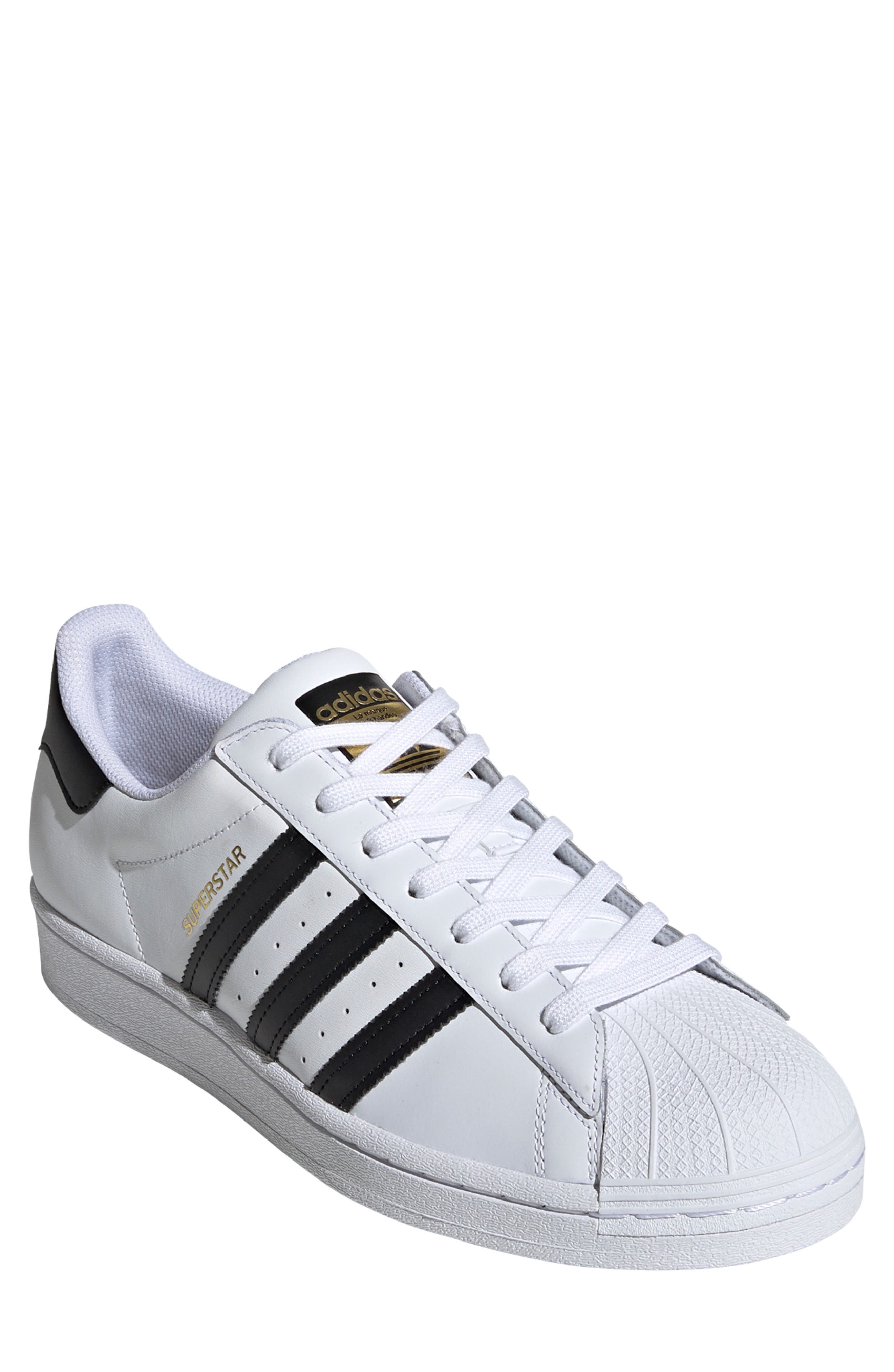 adidas Superstar Sneaker in Ftwr White/Core Black