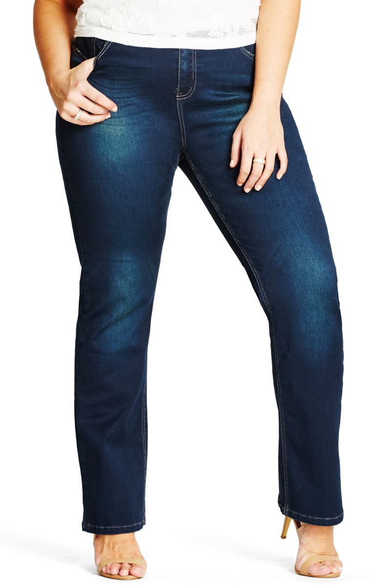 City Chic Harley Bootcut Jeans (Plus Size) | Nordstrom