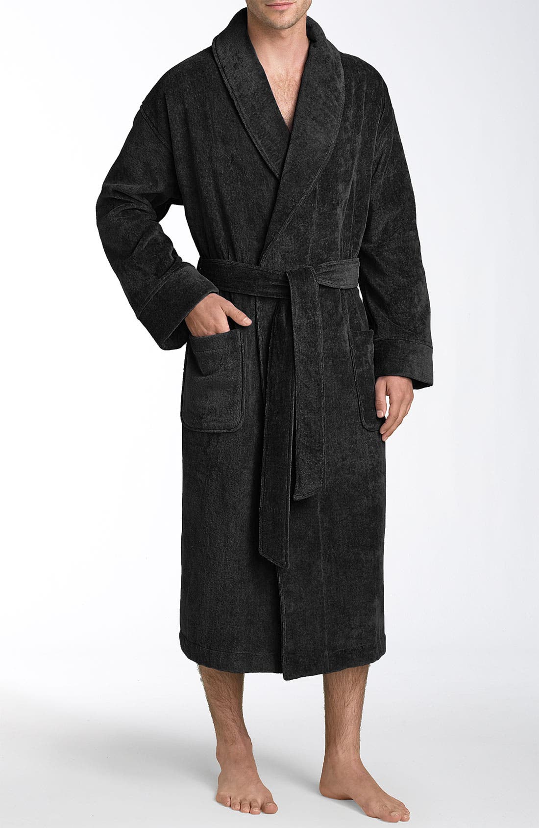 Nordstrom Men's Shop Shawl Collar Velour Robe Nordstrom