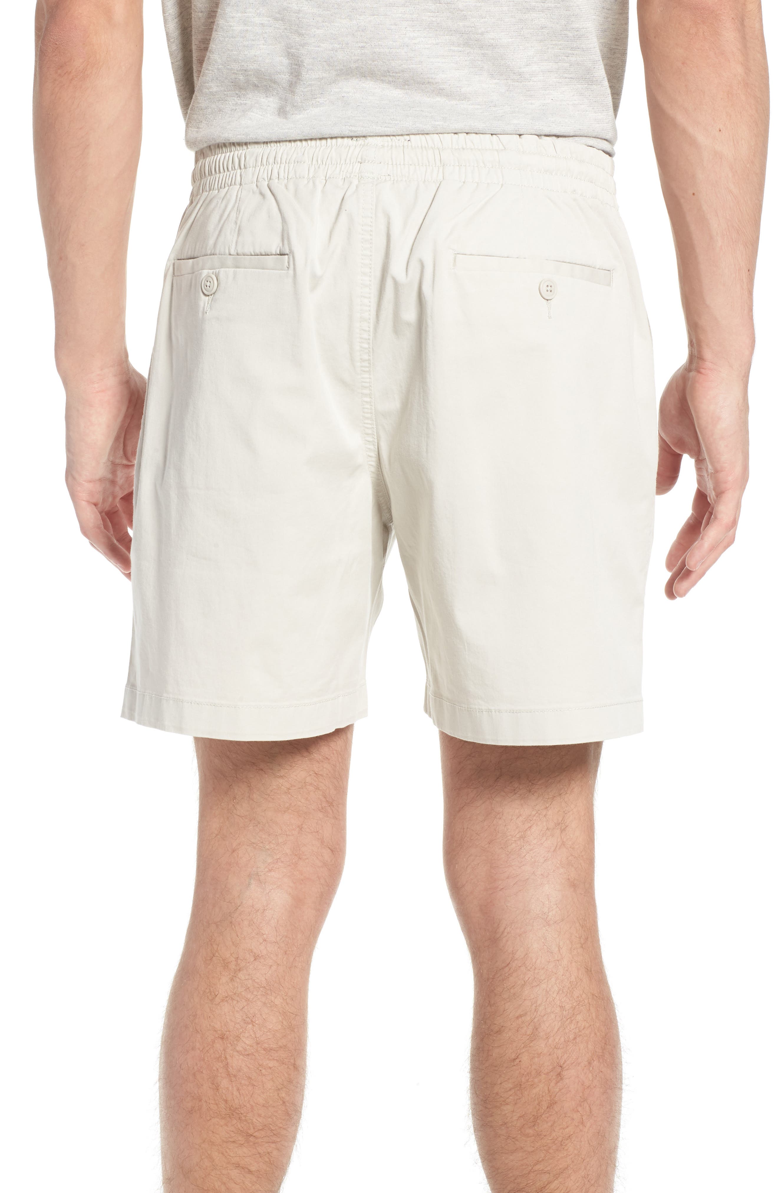tie waist chino dock shorts