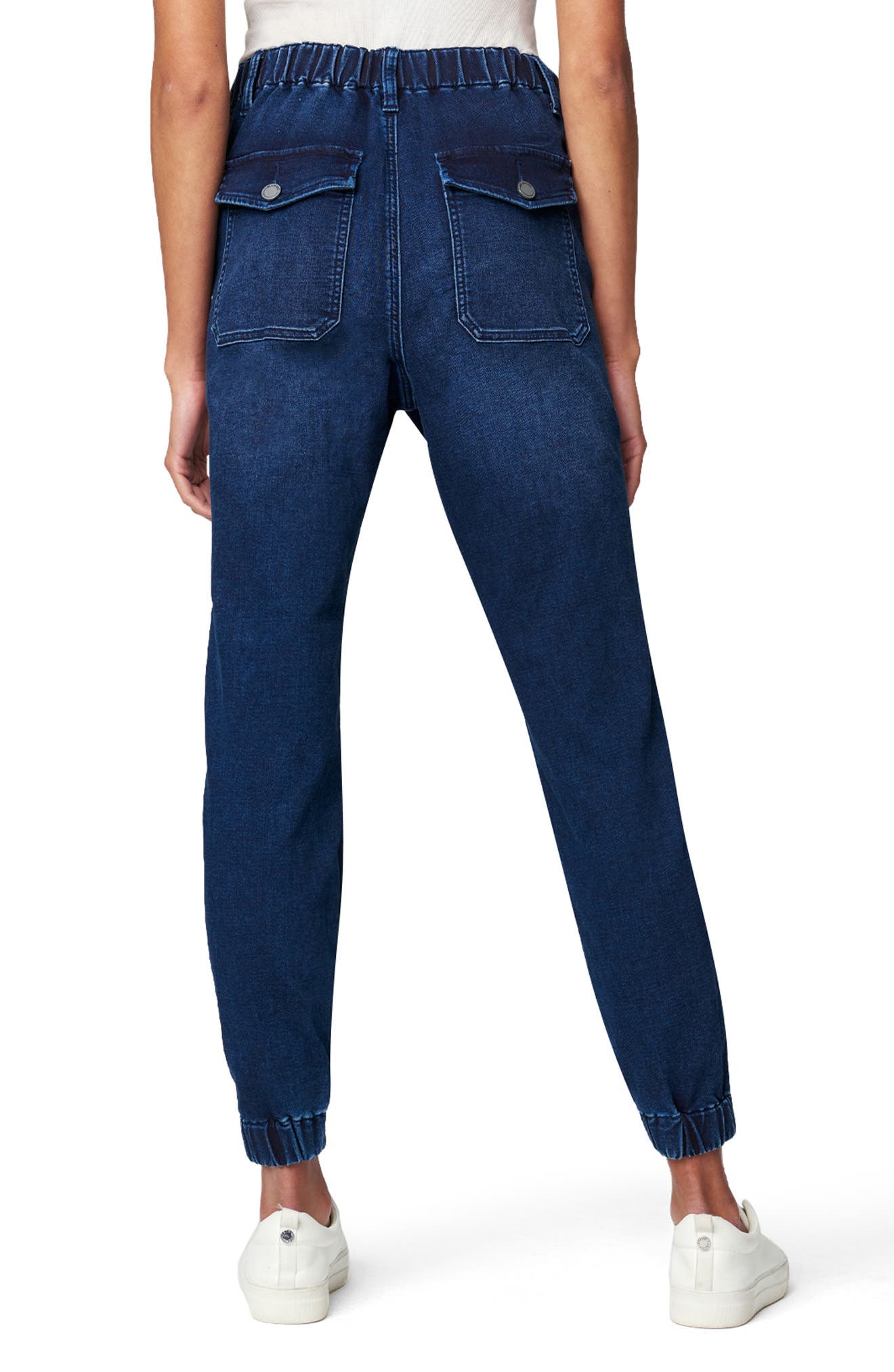 levi denim joggers women's