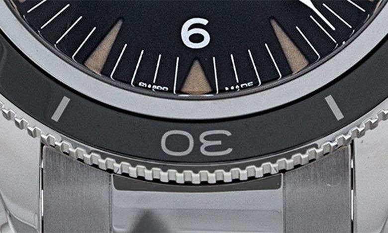 Shop Watchfinder & Co. Omega  2020 Seamaster 300 Automatic Bracelet Watch, 41mm In Silver / Black