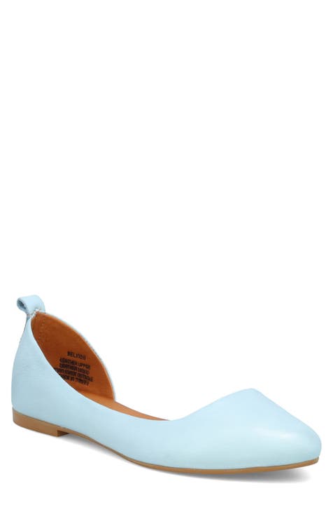 blue flats