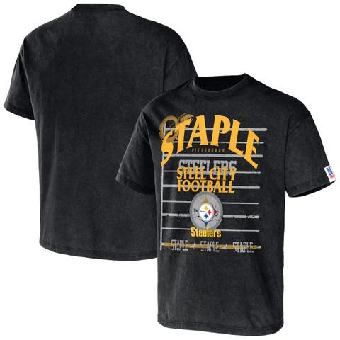 Men's NFL x Staple Gold New Orleans Saints Logo Lockup T-Shirt Size: Small