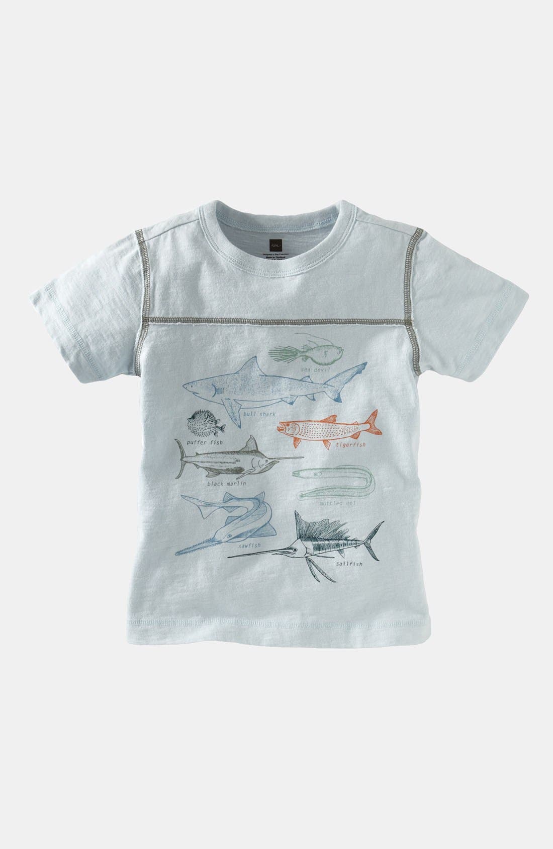 Tea Collection 'Fish I.D.' TShirt (Toddler) Nordstrom