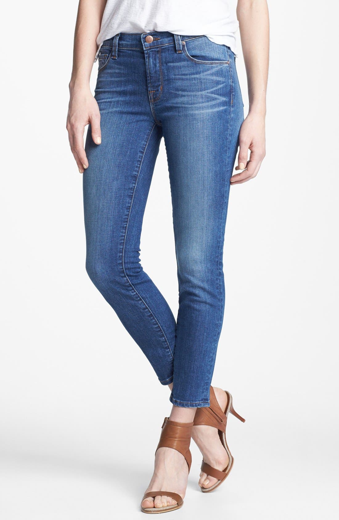 j brand cropped jeans