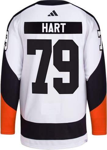adidas Men's adidas Carter Hart White Philadelphia Flyers Reverse Retro 2.0  Authentic Player Jersey