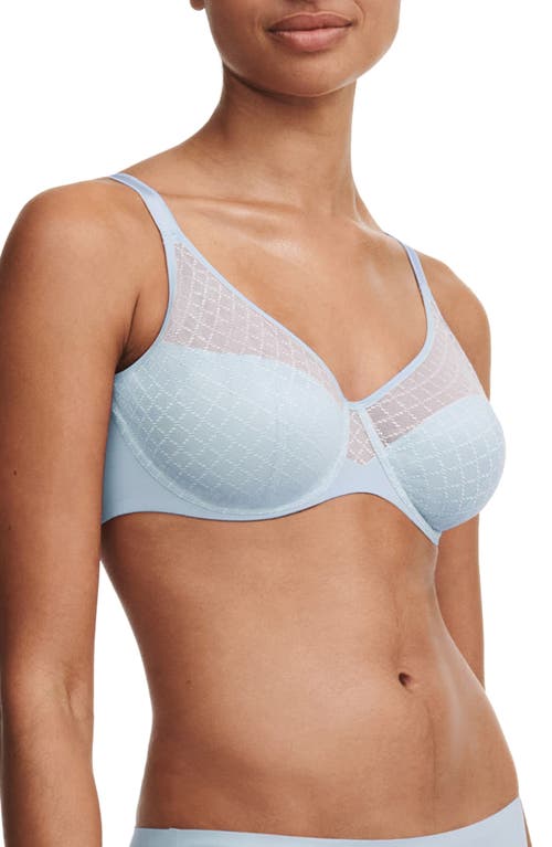 Shop Chantelle Lingerie Norah Chic Underwire Bra In Slate Blue