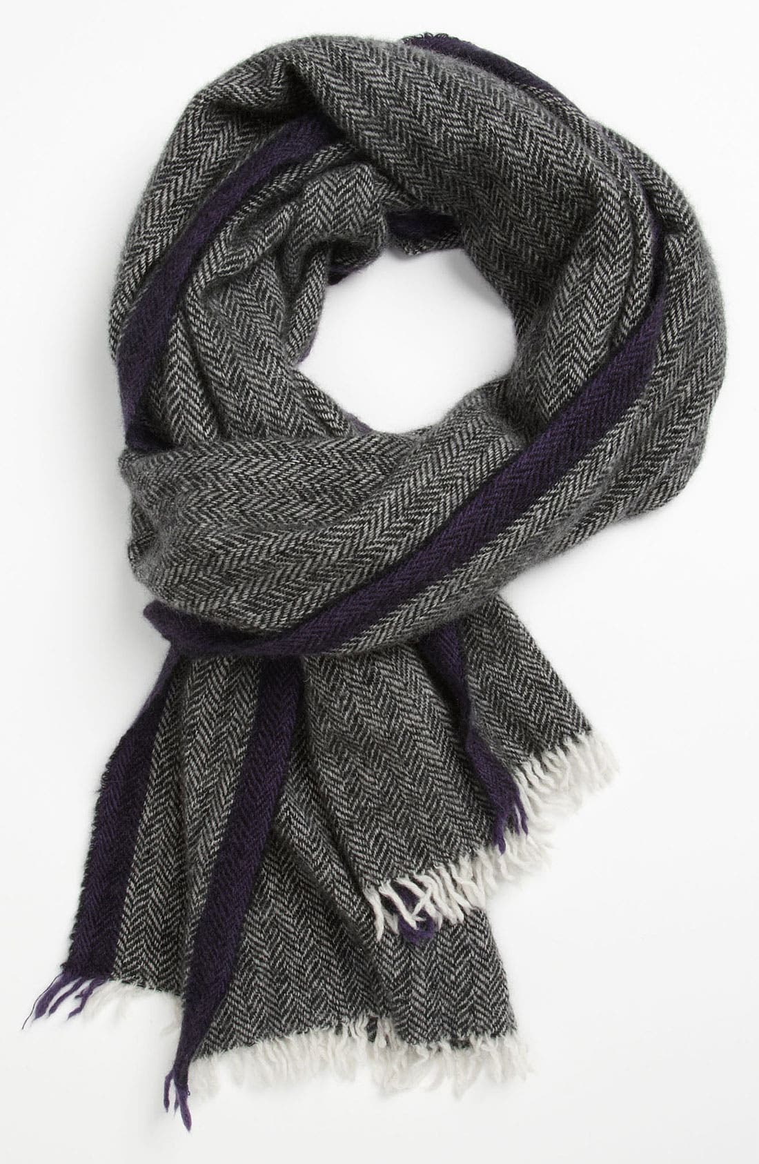 Polo Ralph Lauren Herringbone Wool & Cashmere Scarf Nordstrom