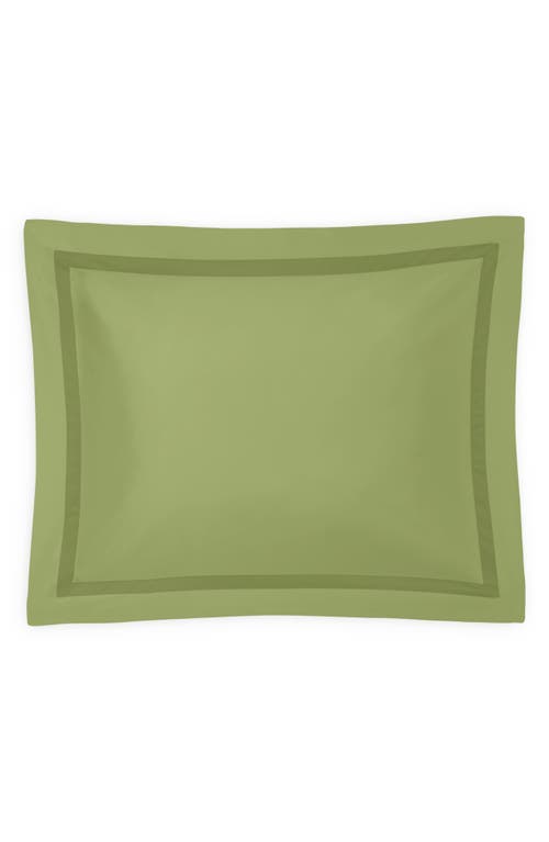 Matouk Nocturne Pillow Sham in Grass at Nordstrom